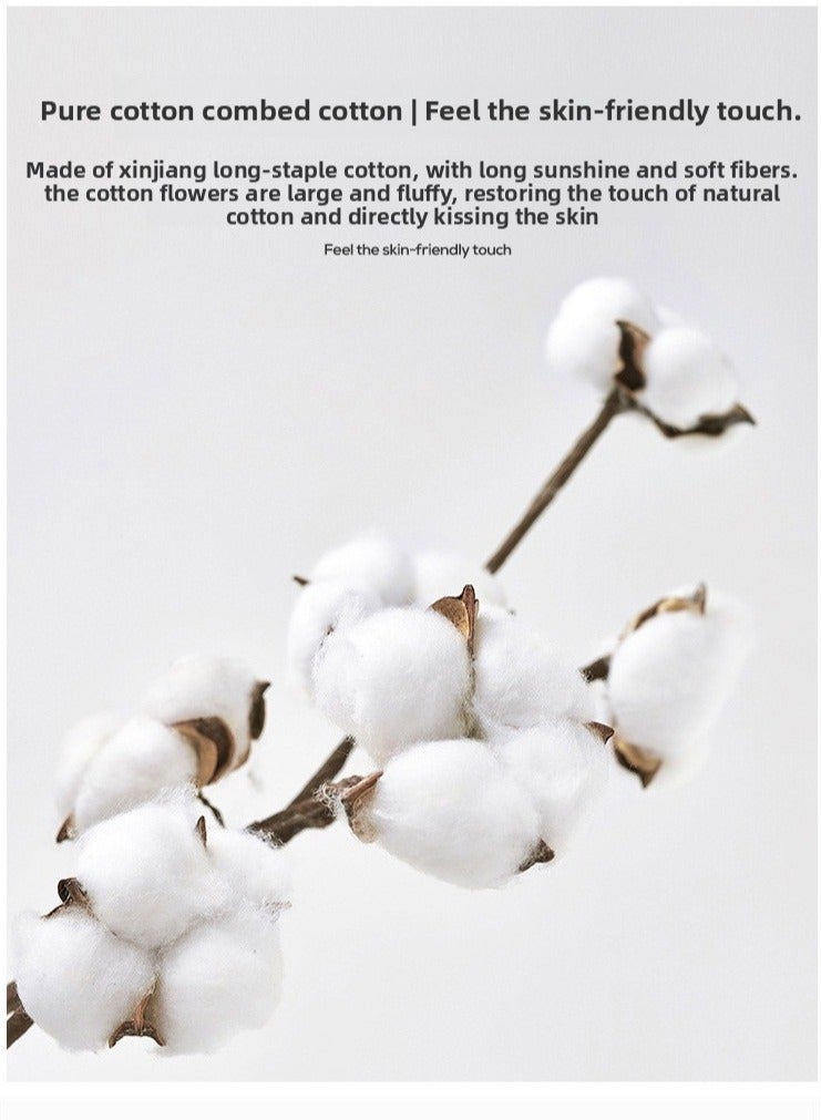 جِيجل جوي مجموعة منشفة من 3 قطع؛ 1 منشفة حمام، 1 منشفة، و 1 منشفة مربعة -100٪ قطن ممشوة تجفيف سريع عالية امتصاص المياه منشفة حمام سميكة - نوعية الفندق ناعمة، مناسبة لأحواض الاستحمام والمنتجعات الصحية - Image 5