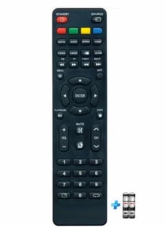 Nobel TV Remote - Replacement Remote Control for NOBEL Smart TV LCD LED With 2X Free Batteries