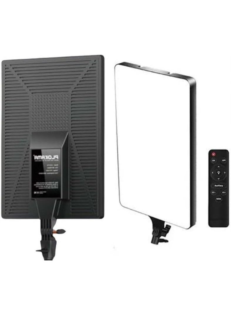 بلوكاما ستاند اضاءة كشاف LED احترافي LIVE-P24 للتصوير وصناعة المحتوى – 900 لمبة LED – إضاءة متعددة (أبيض/دافئ/طبيعي) – سطوع قابل للتعديل 10%-100% – حرارة لون 3200K-6500K – مثالي للبث المباشر والفيديو– تحكم كامل بالسطوع والألوان - Image 2