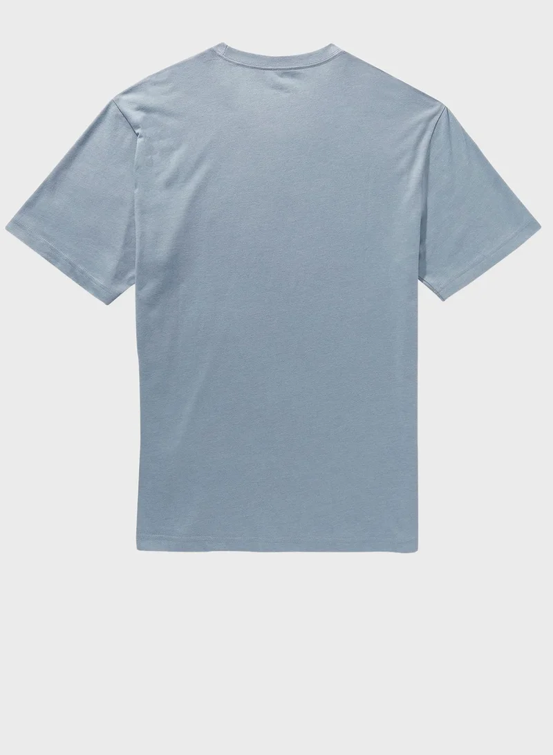 American Eagle Logo Graphic Crew Neck T-Shirt