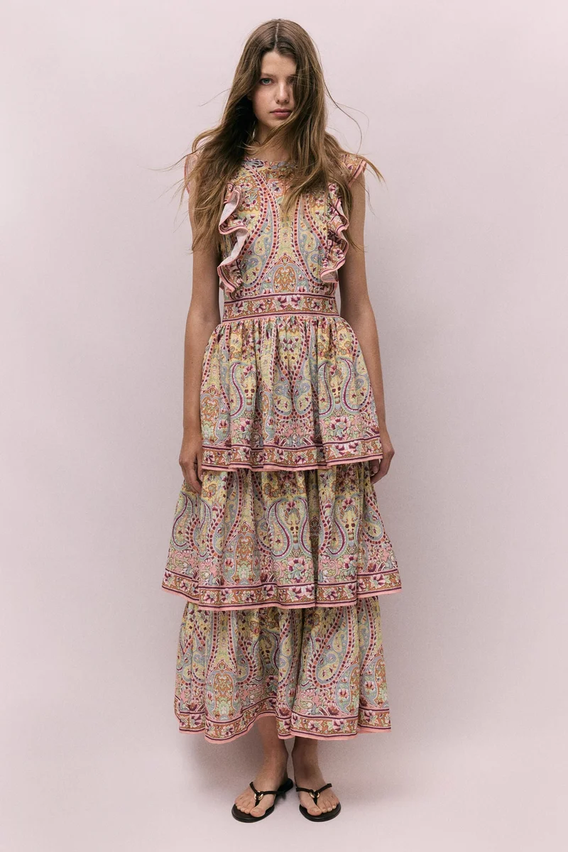 H&M Frill-trimmed dress