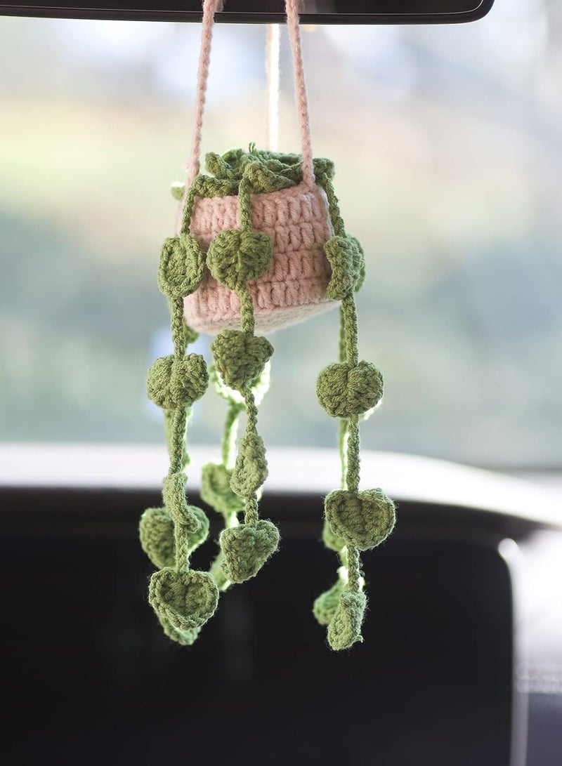 Generic Cute Potted Plants Car Pendant - Image 1