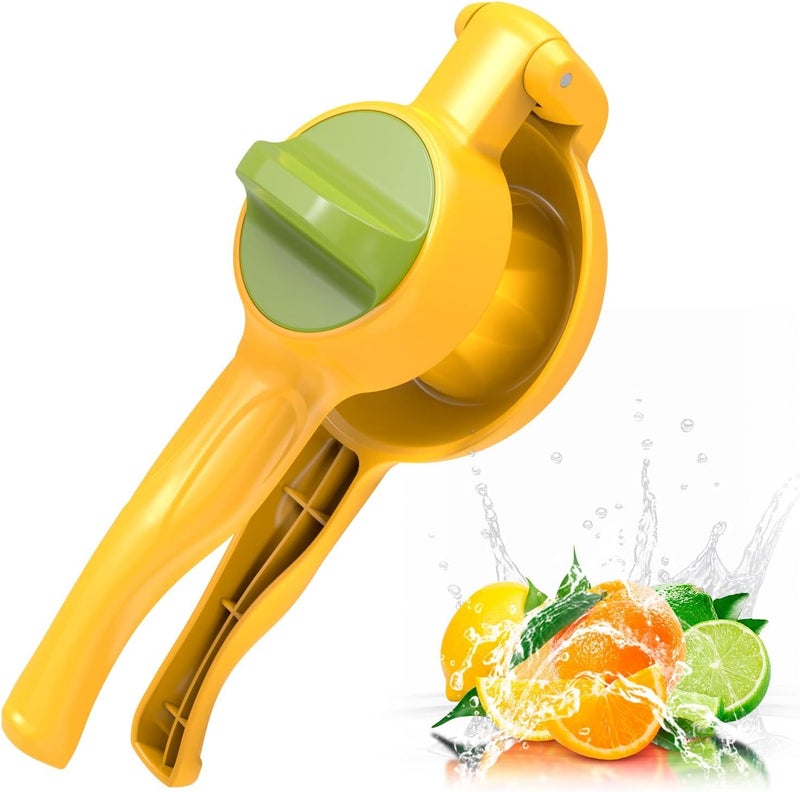Manual Lemon Orange Juicer Press and Twist Handle for Easy Use Directly, Manual Citrus Juicer Squeezer to Extract as Much Juice as Possible - Image 1