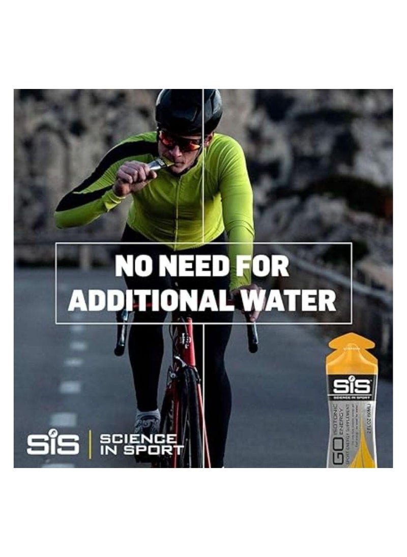 SIS GO Isotonic Energyworld first isotonic energy gel,trusted quality since 1992 natural flavours low sugar, Orange  flavours gels  - Image 4