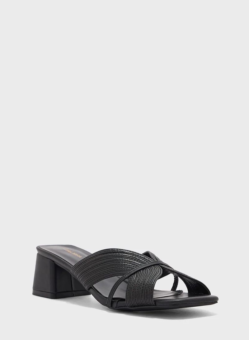shoexpress Double Strap Heel Sandals