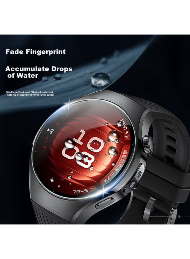 Canghua , Huawei Watch 5 Protective Film, Full Screen Coverage, High-definition Anti-scratch Full Adhesive Film For Huawei Watch 5 Smarch, 46mm - Image 5