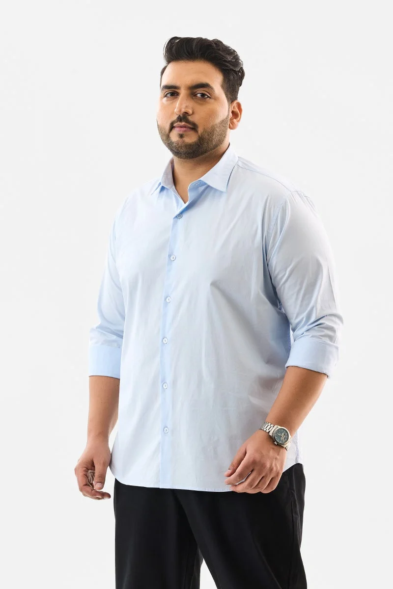 سنيتش قميص مقاس كبير بقصة عادية مطاطي