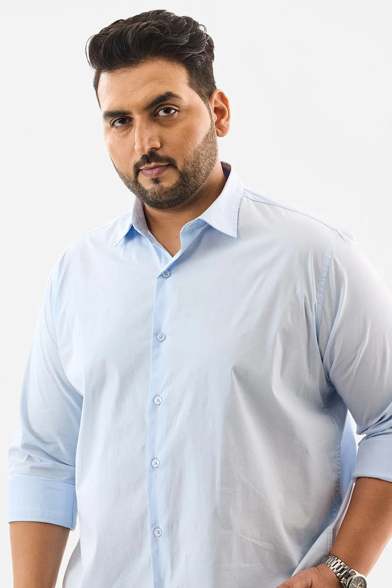 سنيتش قميص مقاس كبير بقصة عادية مطاطي