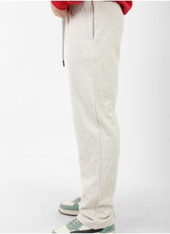 Soft Steps Sweatpants Melton Relaxed Fit Light Grey for everyday wear XL  - Image 4