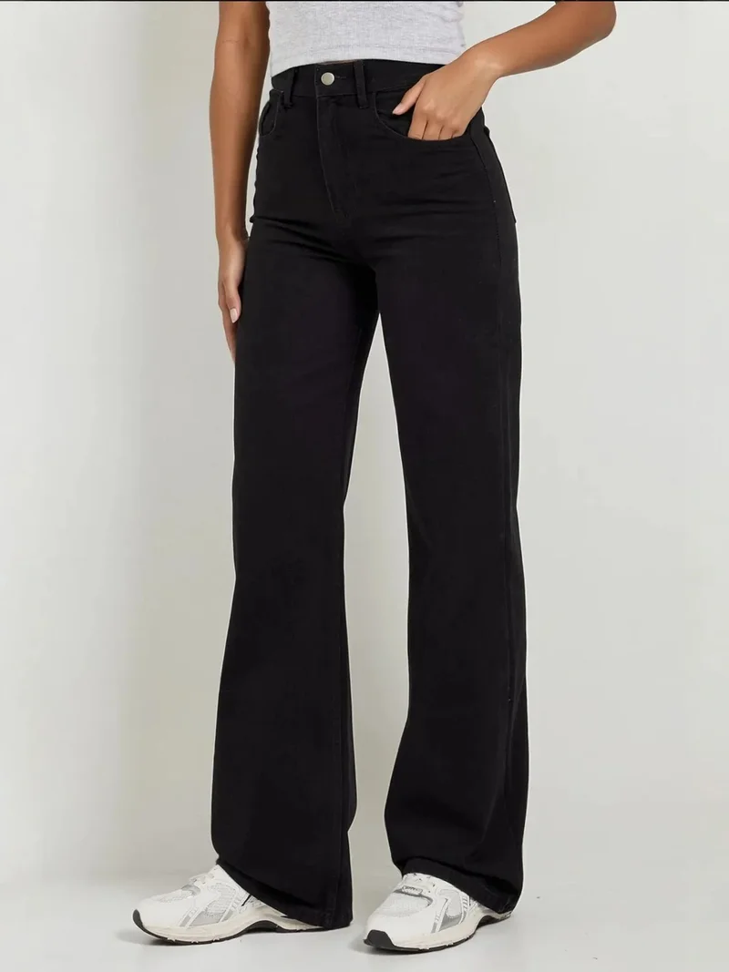 HICCUP Straight Leg Denim Jeans