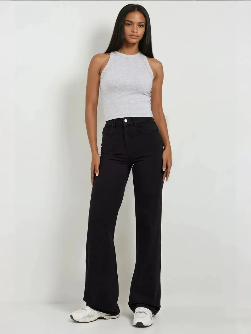 HICCUP Straight Leg Denim Jeans