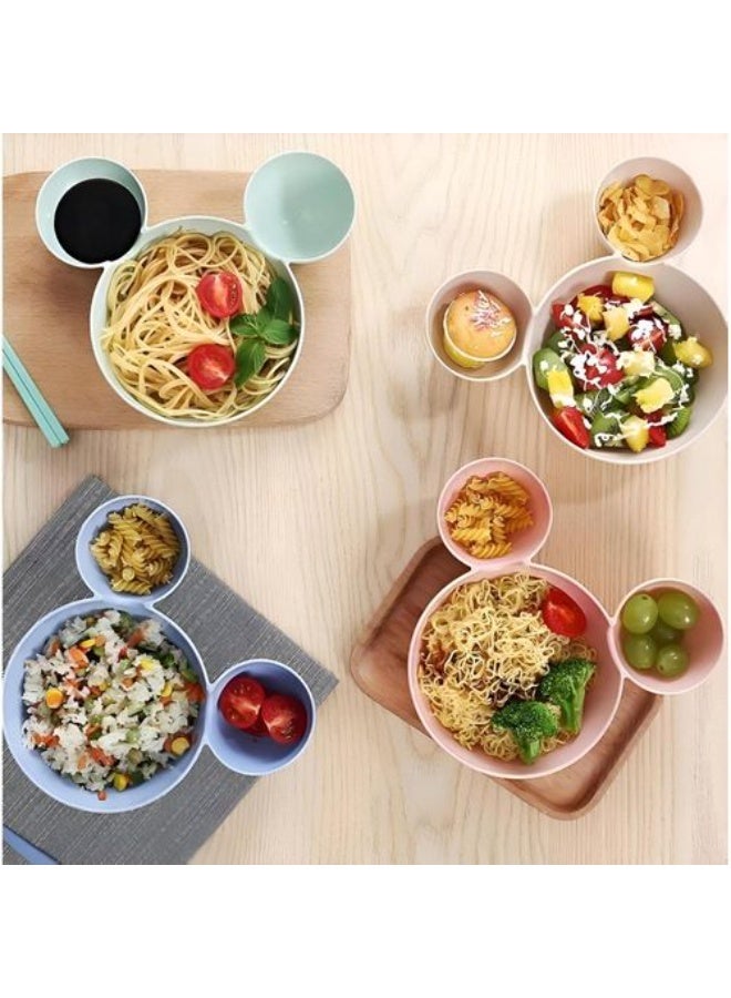 Baby food set 3 in 1 - Healthy and safe - Made from natural materials - Suitable for hot and cold food - BPA free (green) - Image 2