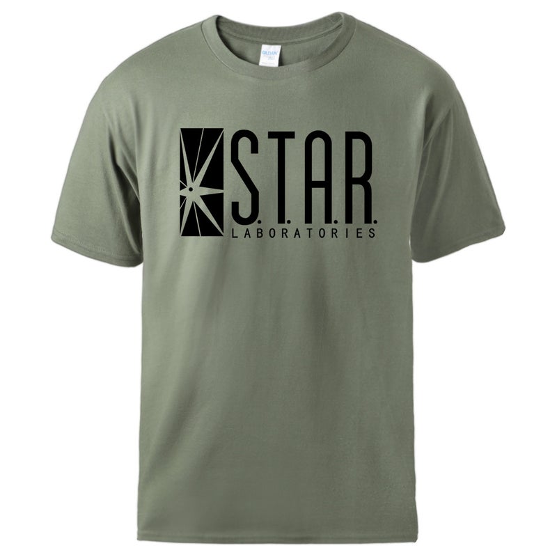 Star Labs Printed Men'S T-Shirt Summer Casual Cotton T-Shirt 2020 Men Brand Selling S.T.A.R. - Image 1