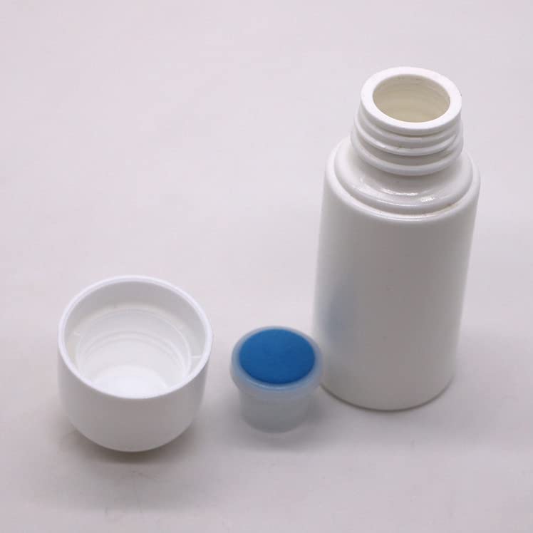 lasenersm 4Pcs 1.69oz Empty Sponge Head Applicator Bottle Press Out Type Sponge Head Applicator Liquid Bottles Refillable Deodorant Bottles Plastic Applicator Bottle for Essential Oil Perfumes - Image 3