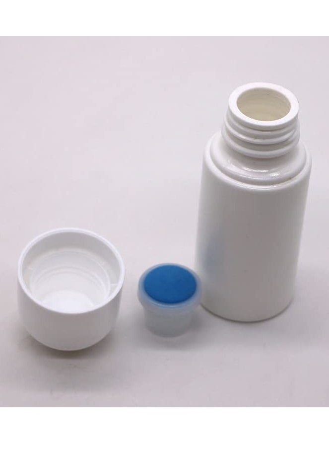 lasenersm 4Pcs 1.69oz Empty Sponge Head Applicator Bottle Press Out Type Sponge Head Applicator Liquid Bottles Refillable Deodorant Bottles Plastic Applicator Bottle for Essential Oil Perfumes  - Image 4