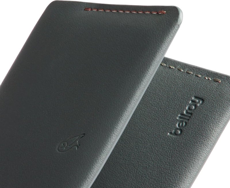 BELLROY Under Cover (slimline leather card wallet/holder with card storage, quick access slot, plus space for folded bills) - Everglade - Image 3
