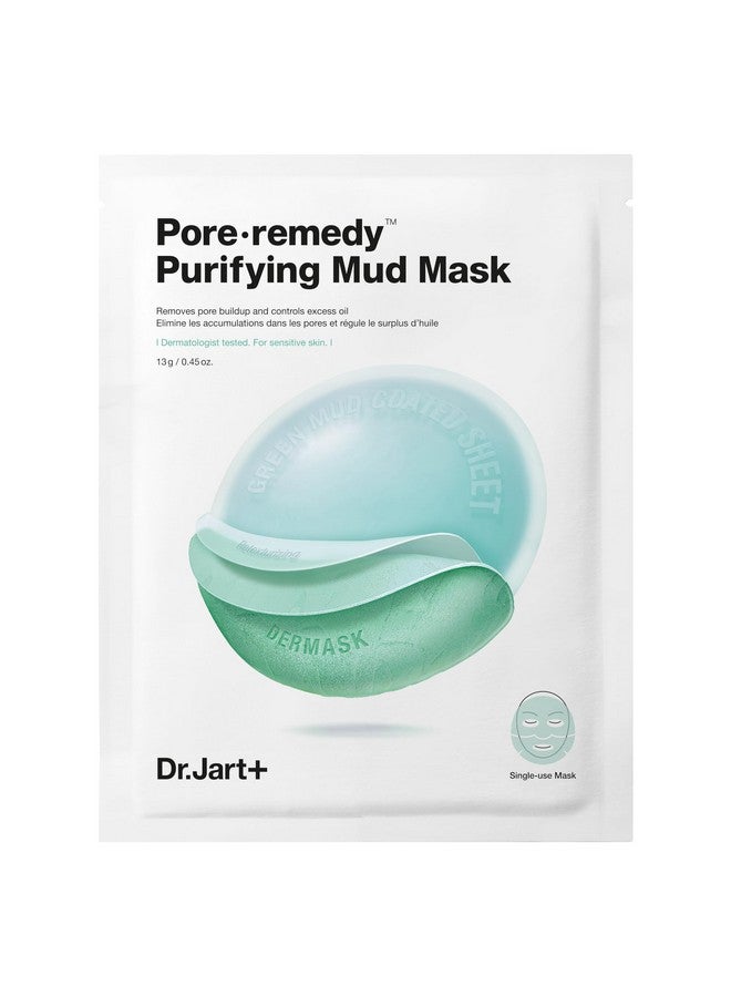 Dr.Jart+ Pore.Remedy™ Purifying Mud Face Mask | Sheet Mask | Korean Skin Care, 1 Pack - Image 1