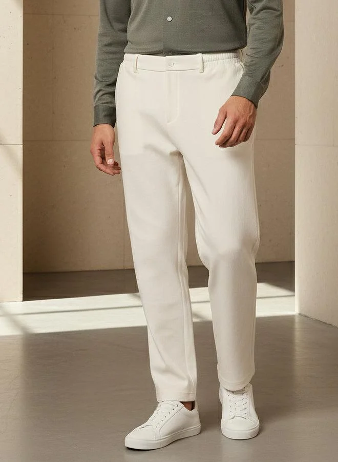 Iconic Iconic Men Regular Fit Trousers