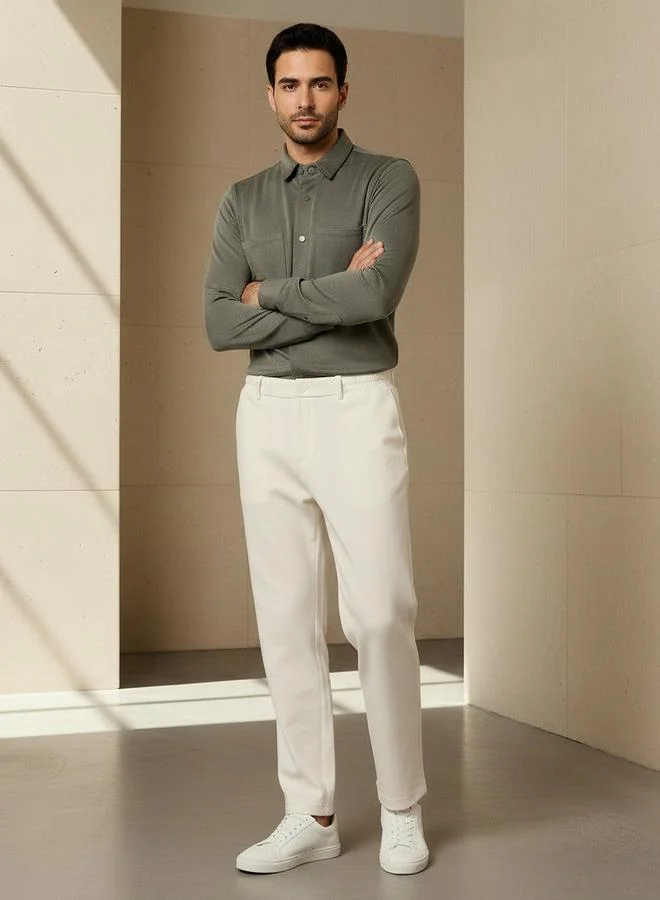 Iconic Iconic Men Regular Fit Trousers