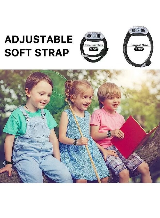 SPIDERMAN Kids Watch, Kids Analog Watch for Boys Girls,Adjustable Strap Learning Time Kids Wrist Watch with 7 Colors Flashing,Cool Inexpensive Gift for Toddlers,Boys,Girls - Image 3