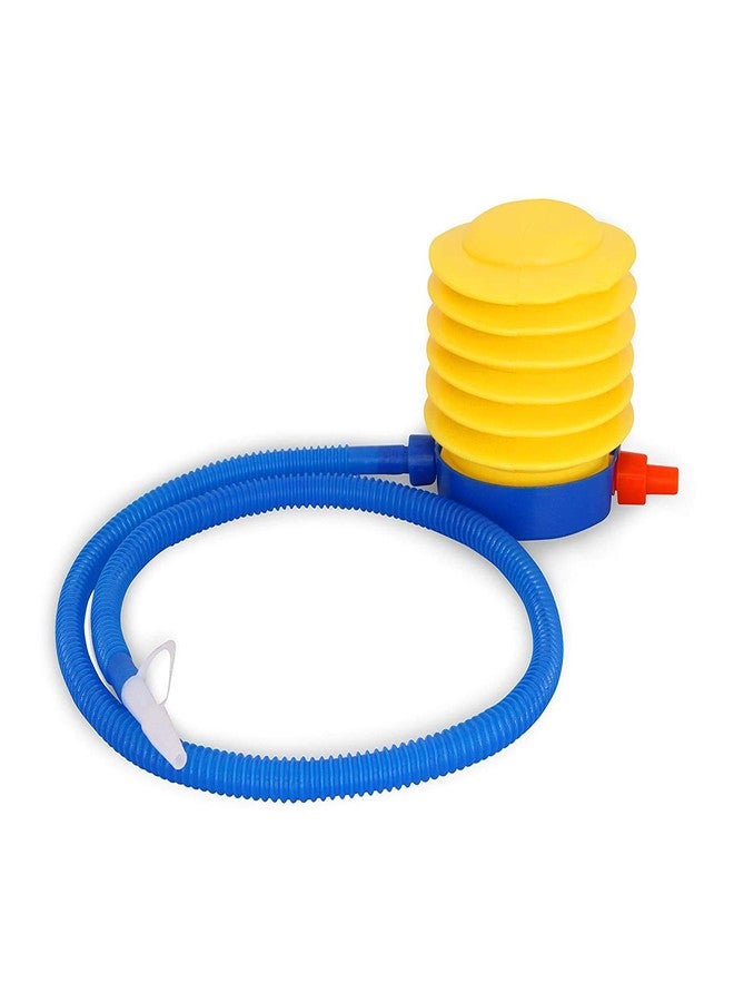 SHOPECOM Anti Burst Gym Ball with Foot Pump (65 cm, Multi-Color) - Image 5