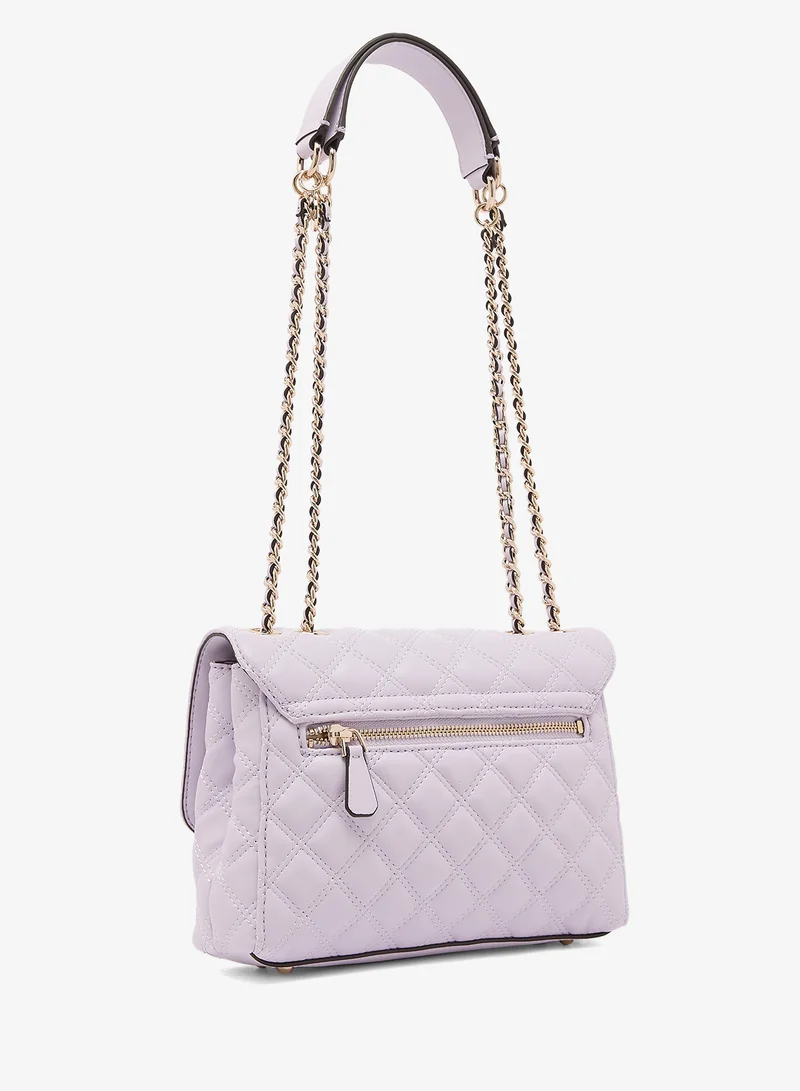 GUESS Giully II Convertible Flap Over Crossbody Bag