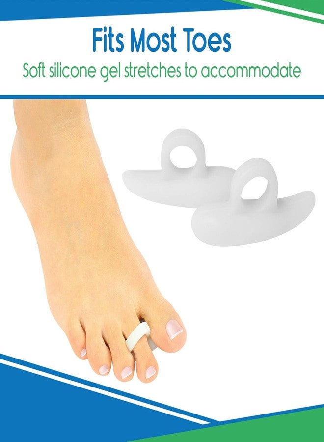 SILENCIO Silicone Gel Toe Pads - Cushion and Support for Hammer, Claw, and Mallet Toes, Soft Toe Crest Pads for Pressure and Pain Relief Reduction, Comfortable Fit Under Toes - Image 5