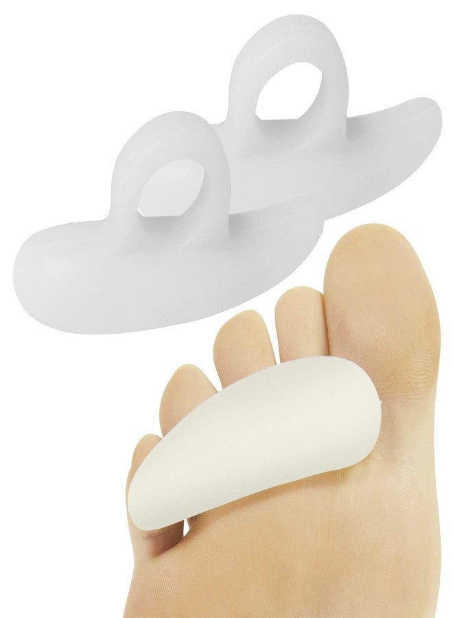 SILENCIO Silicone Gel Toe Pads - Cushion and Support for Hammer, Claw, and Mallet Toes, Soft Toe Crest Pads for Pressure and Pain Relief Reduction, Comfortable Fit Under Toes - Image 1