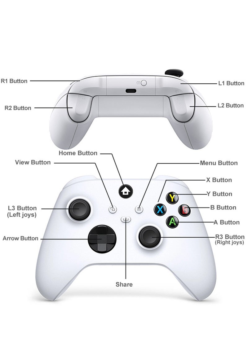 مناسبة لوحدة التحكم اللاسلكية Xbox Series X/S وحدة تحكم الألعاب Xss 2.4G اللاسلكية - Image 5