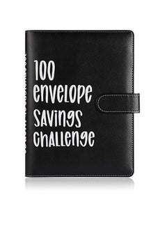 Generic Budget Binder for Money Saving, Money Organizer with Cash Envelopes, 100-Day Money Saving Binder Notebook  - Image 1