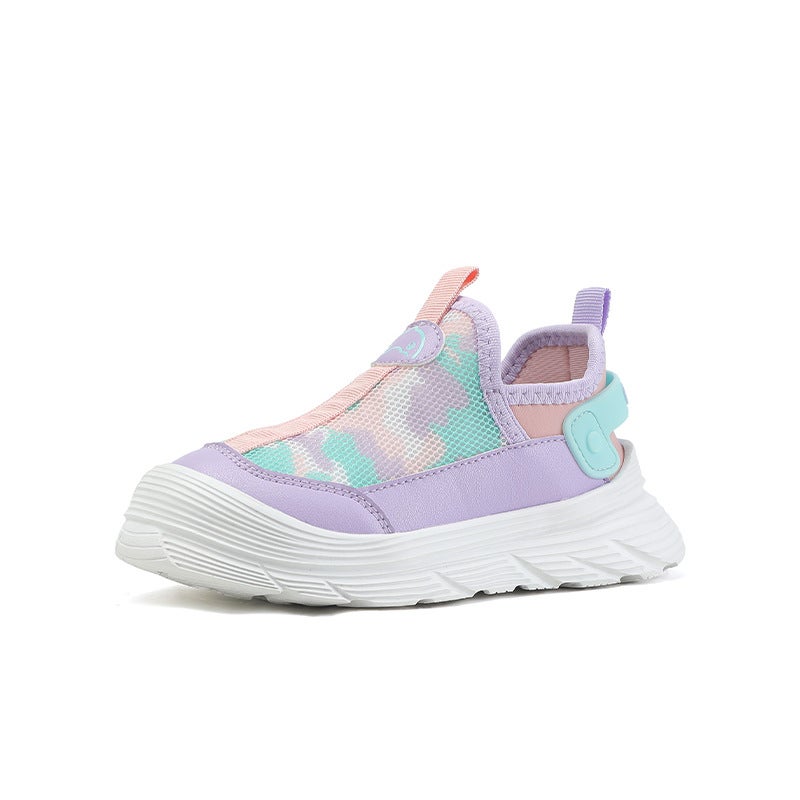Little Yellow Duck Children'S Shoes 2025 Spring New Breathable Girls Lazy Shoes Boys Mesh Breathable Casual Shoes - Image 1