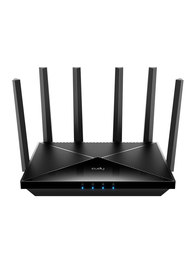 Cudy BE11000 Tri-Band WiFi 7 Router, 6-Stream 10 Gbps, 4 × 2.5G Ports, Up to 11000Mbps, VPN Server and Client, Cudy APP and Mesh, 6 × High-gain Antennas (Cudy WR11000) - Image 1