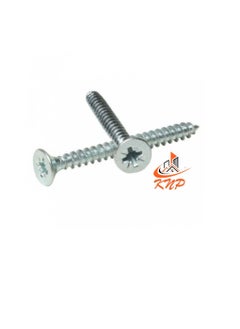KNP KNP Steel Countersunk Head Twin thread Screws - Pack of 200 (1/2" x 4g)  - Image 1