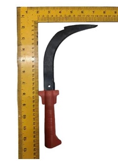 FTE FTE Pruning curved saw with shar teeth Fiber Handle with super sharp teeth Traditional handsaw light weight for Grass Cutting Gardening and Agriculture purpose Small Size 28 cm  - Image 5