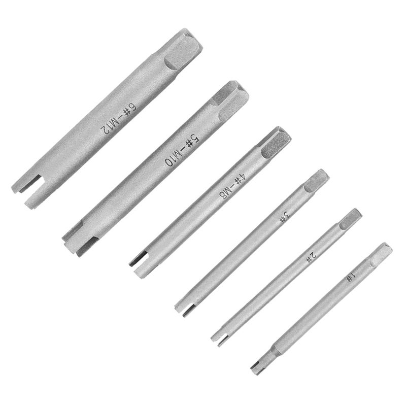 Steel Broken Head Taps Remover Stripped Screw Tap Extractor Set (#C) - Image 4