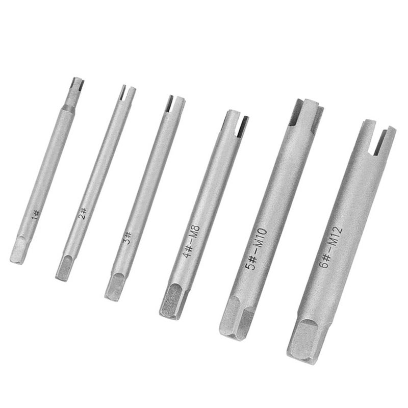 Steel Broken Head Taps Remover Stripped Screw Tap Extractor Set (#C) - Image 3