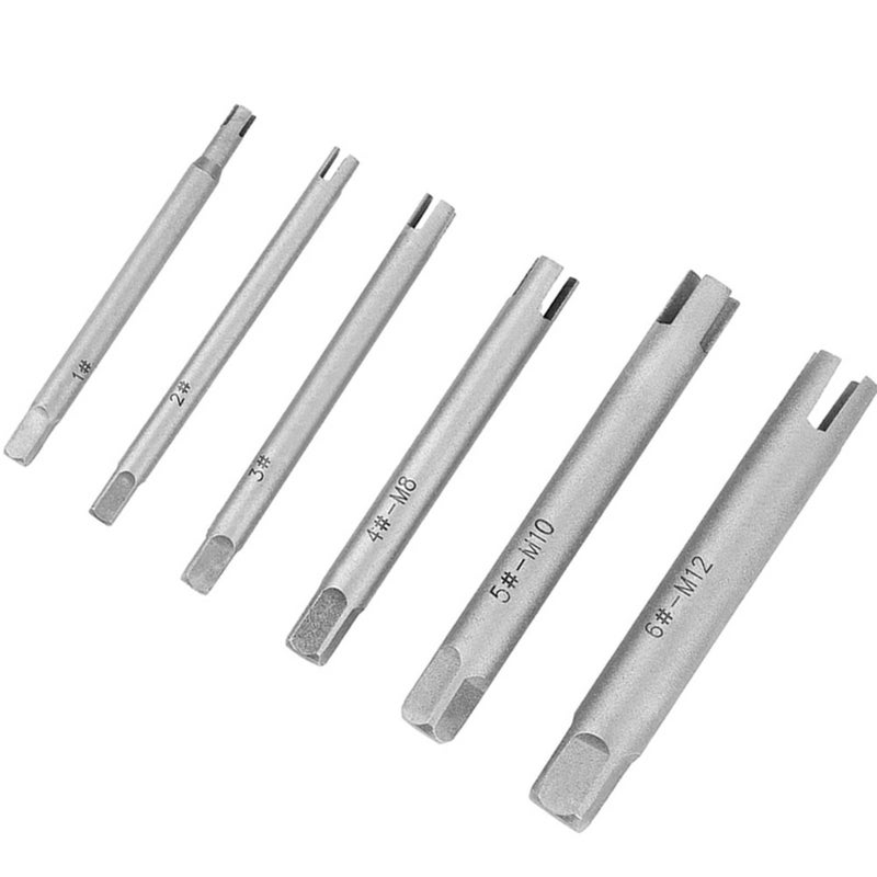 Steel Broken Head Taps Remover Stripped Screw Tap Extractor Set (#C) - Image 5