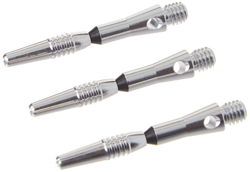 Viper by GLD Products Spinster Aluminum Shaft Silver Spinster Aluminum Dart Shaft, Short (SH), 3 Pack, Short (SH) - 1.5" (35-7803-00) - Image 2