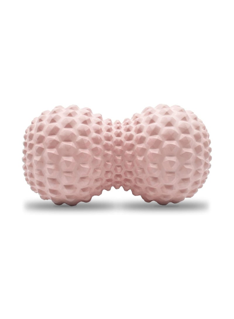 general Peanut Massage Ball - Double Long Stick Tennis Massage Ball & Moving Ball for Physical Therapy - Deep Tissue Massage Tool for Myofascial Release, Muscle Relaxation, Acupressure - Image 1