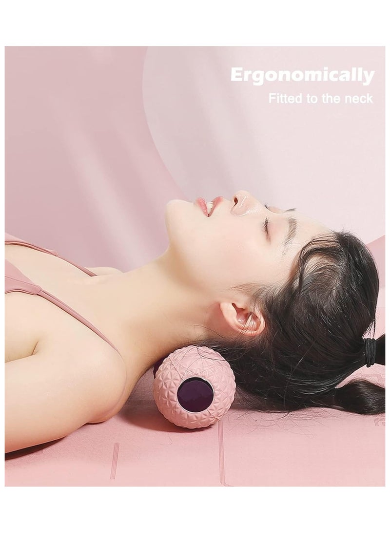 general Peanut Massage Ball - Double Long Stick Tennis Massage Ball & Moving Ball for Physical Therapy - Deep Tissue Massage Tool for Myofascial Release, Muscle Relaxation, Acupressure - Image 3