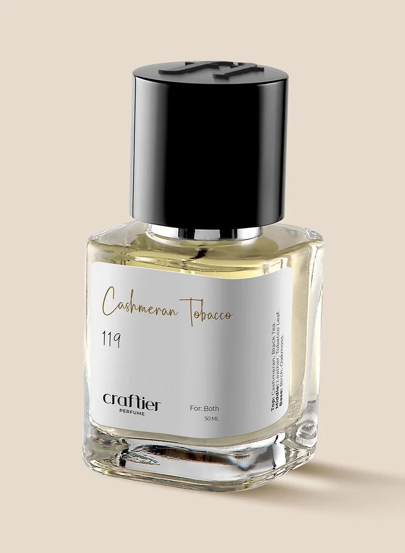 CASHMERAN TOBACO - Inspired of-SELLIER , Eau De Parfum for Men & Women - 50ml, Long Lasting Woody Fragrance Upto 48 Hrs, Travel Size Unisex Perfume