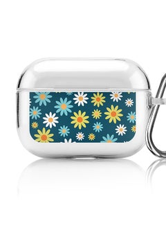 Classic Clear printed Case for Apple AirPods Pro 2nd Generation Thin Transparent Cover [Designed for Apple AirPods Pro 2nd Generation] - Pick a daisy