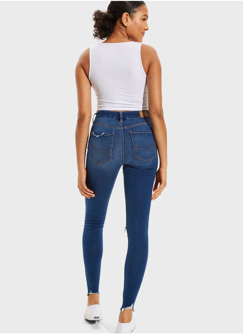 American Eagle - High Waist Skinny Jeggings - Image 1