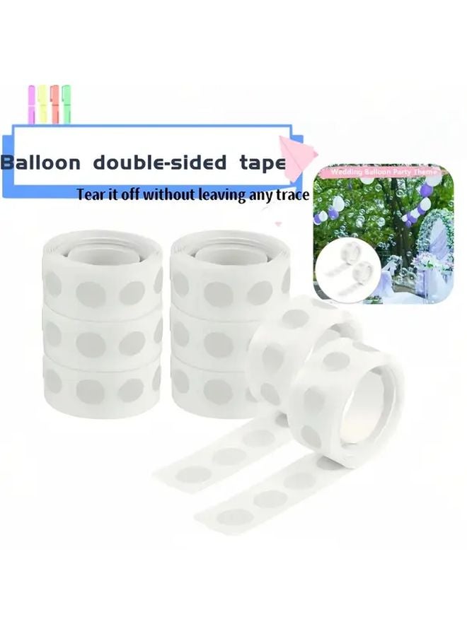 1000 Pcs Transparent Glue Dots Removable No Residue For Crafts Balloons Decorations - Image 2