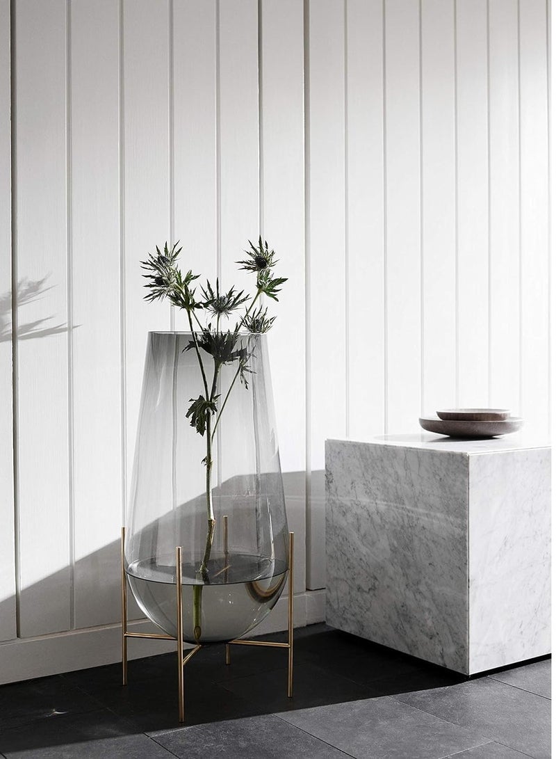 Plinth table white Carrara Marble Coffee Table 40x40x40cm - Image 3
