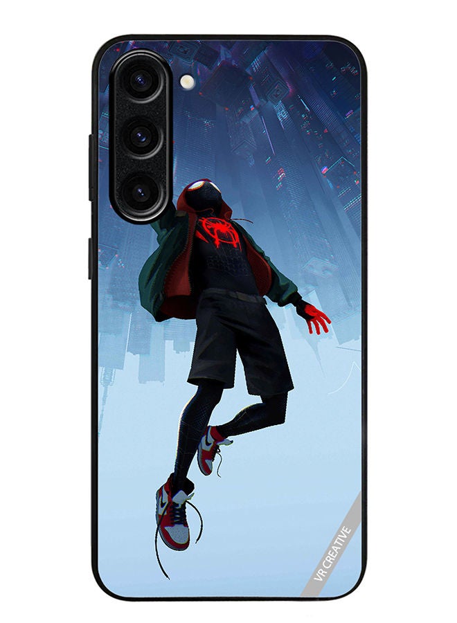 VR CREATIVE Protective Case Cover For Samsung Galaxy S23 Spiderman Design Multicolour - Image 1