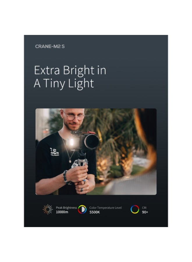 زيون Zhiyun CRANE-M2 S 3-Axis Handheld Gimbal Stabilizer Combo Kit - Image 4