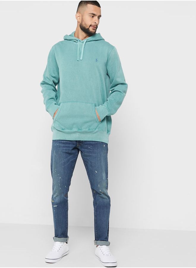 بولو رالف لورين Logo Drawstring Detailed Pullover Hoodie  - Image 2