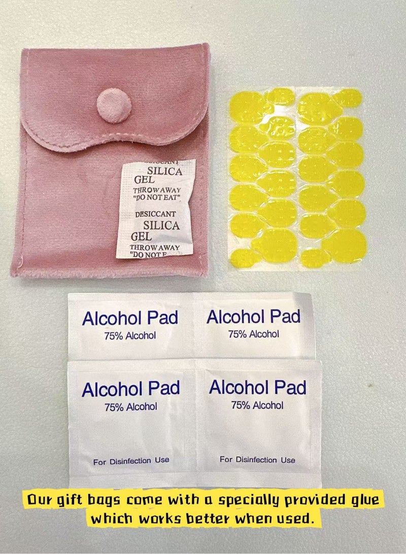 Captaintech French Tip Press On Nails - Package Soft Gel French Fake Nails Short, Salon-quality Press On Nails, Seamless Glue-on Nails for Woman Nail Art Manicure - Image 3