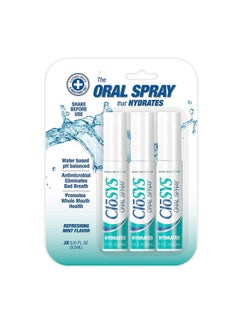 CloSYS CloSYS Oral Breath Spray, 0.31 Ounce (3 Count), Mint, Sugar Free, pH Balanced, Fights Bad Breath  - Image 2